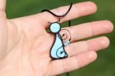 blue cat - Tiffany jewelry