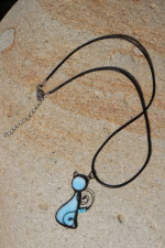 blue cat - Tiffany jewelry